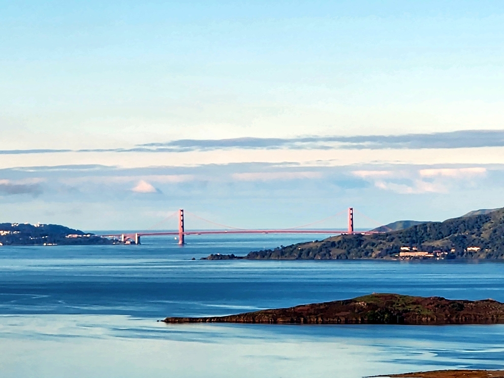 View of San Francisco Bay.